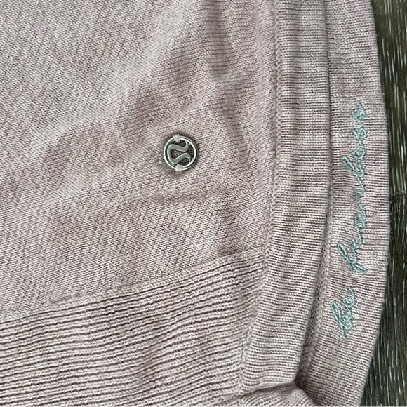 Lululemon Sunshine Coast Sweater Cashmere Blend 6 Dusty Pink - Picture 4 of 10